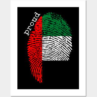 United Arab Emirates flag Posters and Art